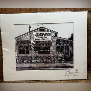 Fort Myers Beach Artwork Silverwitch Jewelry Shop C. Rogers Signed Numbered